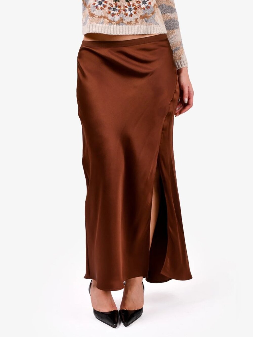 NWOT Anine Bing silk skirt